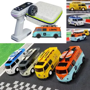 Mini RC Car 1/64 LDARC V64 Vintage Style Van