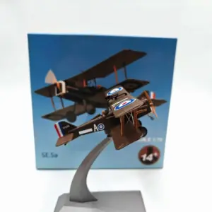 1:72 Scale British SE.5a Biplane Model