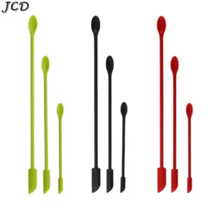 Set of 3 Colorful Silicone Cream Spatulas