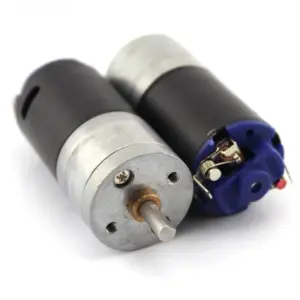 370 Black Leather Electric Motor for RC Vehicles