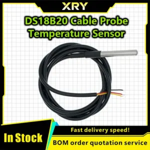 DS18B20 Waterproof Temperature Sensor Probe 1M 2M 3M