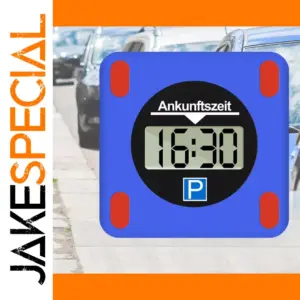 Wireless Parking Disc with LCD Dual Screen