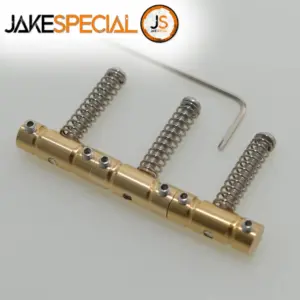 Polished Brass Bridge Saddles for Telecaster