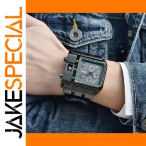 Oulm 3364 Sporty Square Men's Wristwatch