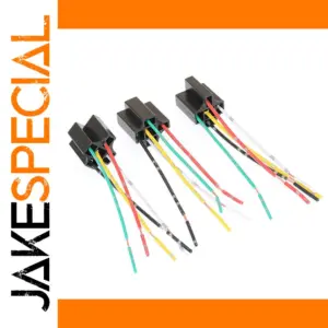 5/10/20Pcs 5 Pin Relay Socket Connector Set