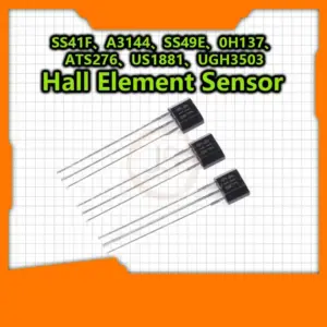 10pcs Hall Effect Sensors Set TO-92 Models