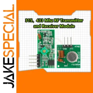 433 MHz RF Transmitter Receiver Module Kit